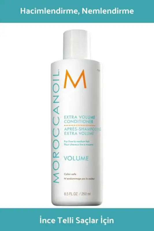 Moroccanoil Volume Hacim ve Dolgunluk Kremi - İnce Telli ve Hacim Kaybı Yaşayan Saçlar İçin 250ml - 1
