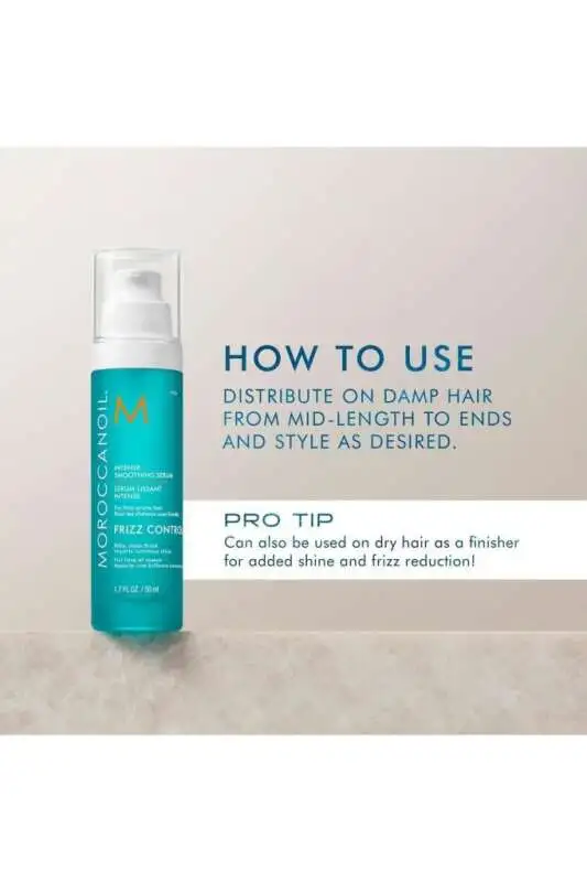 Moroccanoil Intense Smoothing Argan Yağlı Yoğun Düzleştirici ve Friz Kontrol Saç Serumu 50ml - 3