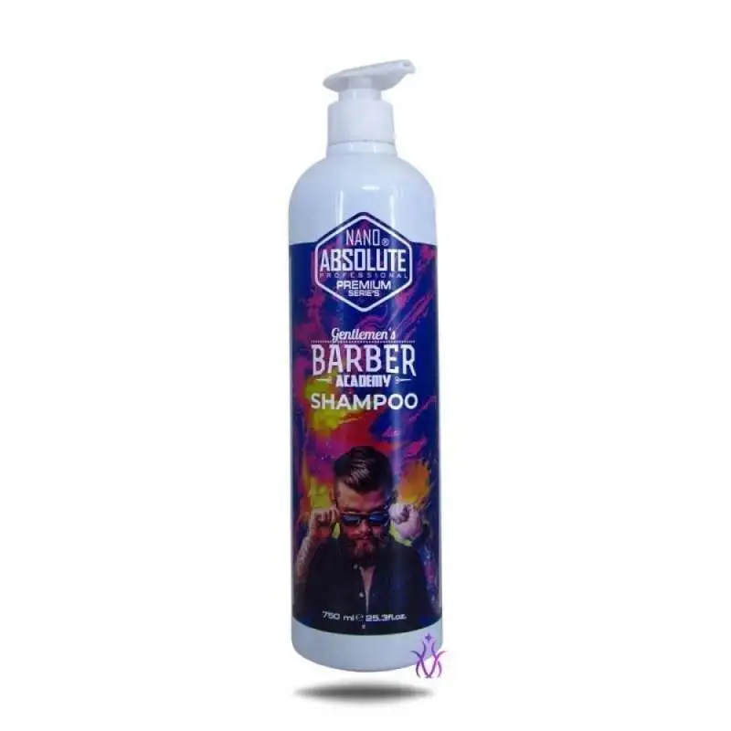 Nano Absolute Barber Academy Şampuan 750ml | Erkeklere Özel Profesyonel Bakım - 1