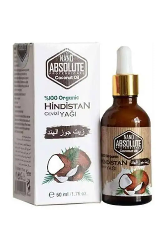 Nano Absolute Hindistan Cevizi Yağı 50ml | Doğal Besleyici Yağ - 1