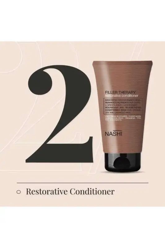 Nashi Argan Filler Therapy Yıpranmış Saçlar İçin Onarıcı Şampuan 100 ml | Saçları Derinlemesine Onarıp Yenileyen Şampuan - 3