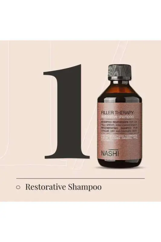 Nashi Argan Filler Therapy Yıpranmış Saçlar İçin Onarıcı Şampuan 100 ml | Saçları Derinlemesine Onarıp Yenileyen Şampuan - 6