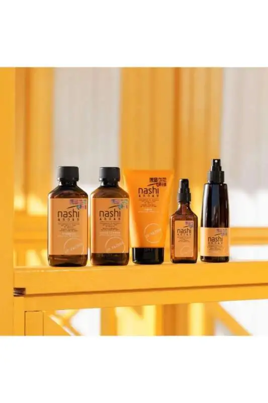 Nashi Argan Şampuan 500 ml | Argan Yağlı Saç Desteği ve Besleyici Şampuan - 4