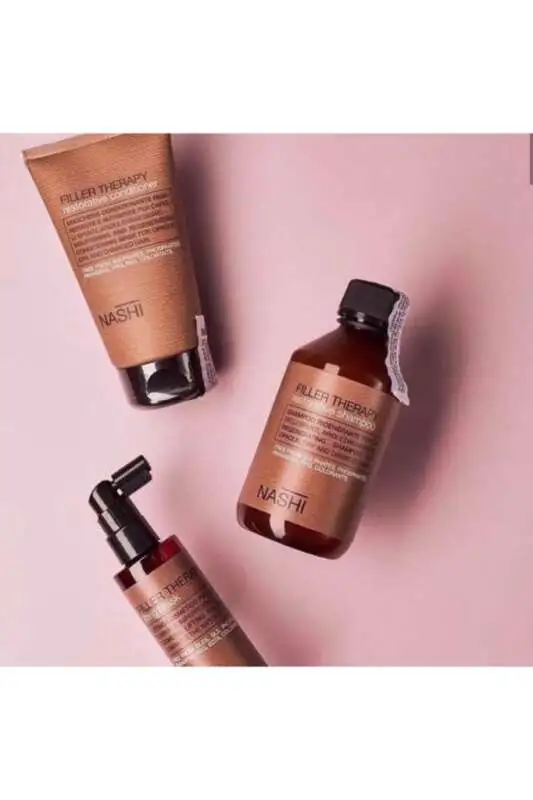Nashi Filler Therapy Restorative Yapılandırıcı Saç Kremi 1000 ml | Yıpranmış Saçları Onarıp Güçlendiren Bakım Kremi - 2