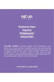 Neva Styling Köpüklü Permanent Fiksatörü 500ml | Kalıcı Bukleler İçin Sabitleyici Köpük - 2