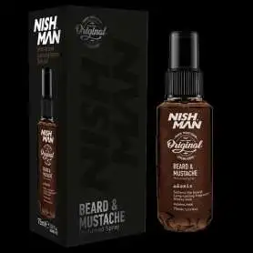 Nishman Beard Mustache Spray 75ml | Sakal ve Bıyık Bakım Spreyi - Nishman