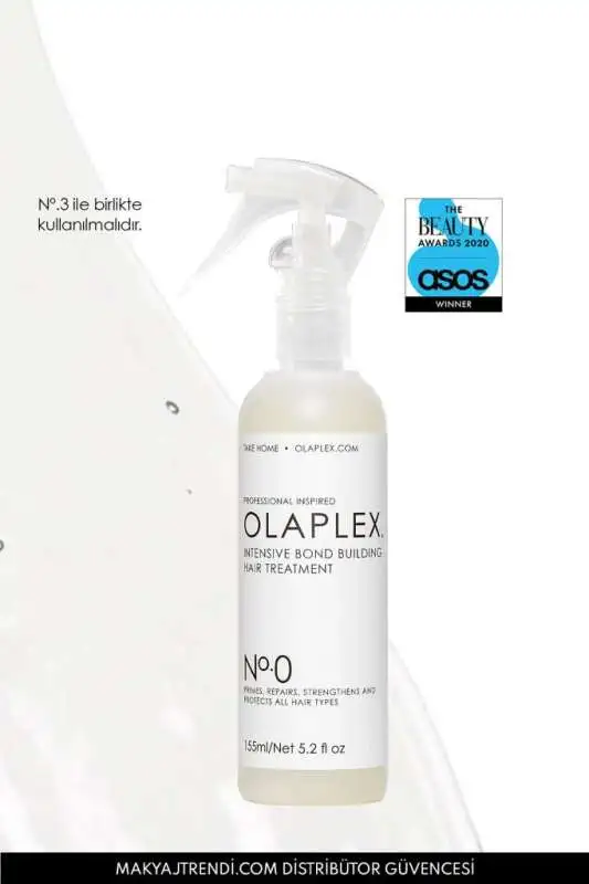 Olaplex No.0 Intensive Bond Building Treatment – Hasarlı Saçlar İçin Yoğun Onarıcı Saç Bakım Spreyi 155 ml - 1