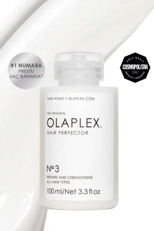 Olaplex No.3 Hair Perfector Kusursuzlaştırıcı Saç Maskesi 100ml - Hasarlı Saç Onarımı, Bağ Yenileme ve Parlaklık İçin Yoğun Bakım - 1