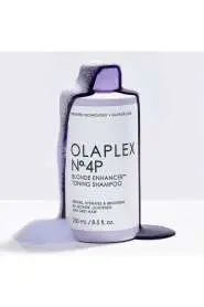 Olaplex No.4P Blonde Enhancer Toning Shampoo Sarı Saçlara Özel Mor Şampuan 250 ml - 2