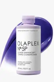 Olaplex No.5P Sarı, Gri ve Beyaz Saçlar İçin Onarıcı Mor Tonlama Kremi 250 ml - Sarı Ton Giderici, Bağ Onarımlı ve Renk Koruyucu - 1