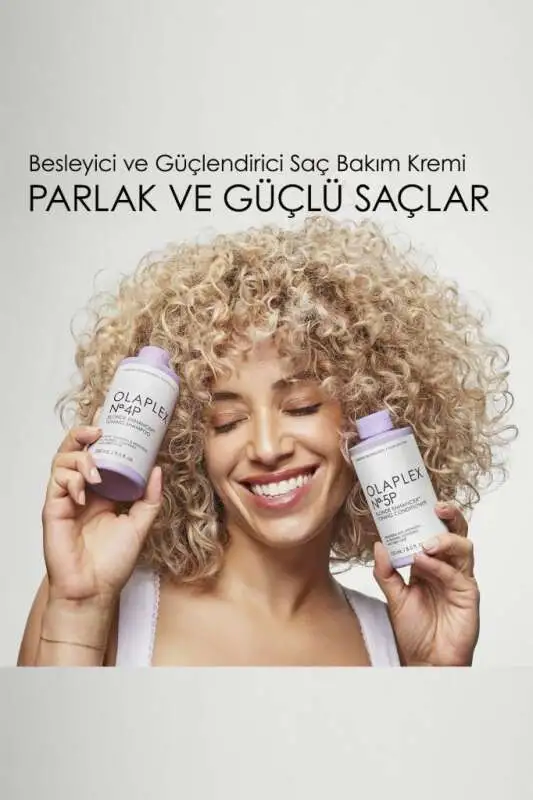 Olaplex No.5P Sarı, Gri ve Beyaz Saçlar İçin Onarıcı Mor Tonlama Kremi 250 ml - Sarı Ton Giderici, Bağ Onarımlı ve Renk Koruyucu - 6