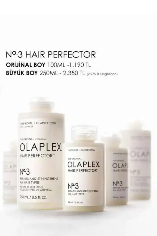 Olaplex No.3 Hair Perfector 250 ml – Saç Bağlarını Onaran ve Güçlendiren Bakım - 2