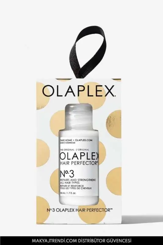 Olaplex No.3 Holiday Ornament - Yılbaşı Özel Mini Boy Bağ Güçlendirici ve Saç Kusursuzlaştırıcı - 50 ML - 1