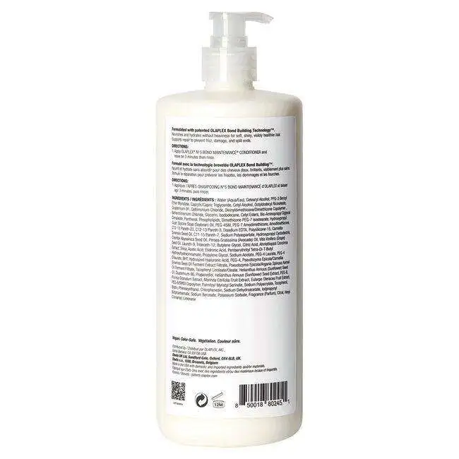 Olaplex No.5 Bond Maintenance Bağ Bakım Kremi 1000ml - Günlük Saç Bakımı, Saç Yapısını Güçlendirme ve Hasar Önleyici Onarım İçin Profesyonel Krem - 2