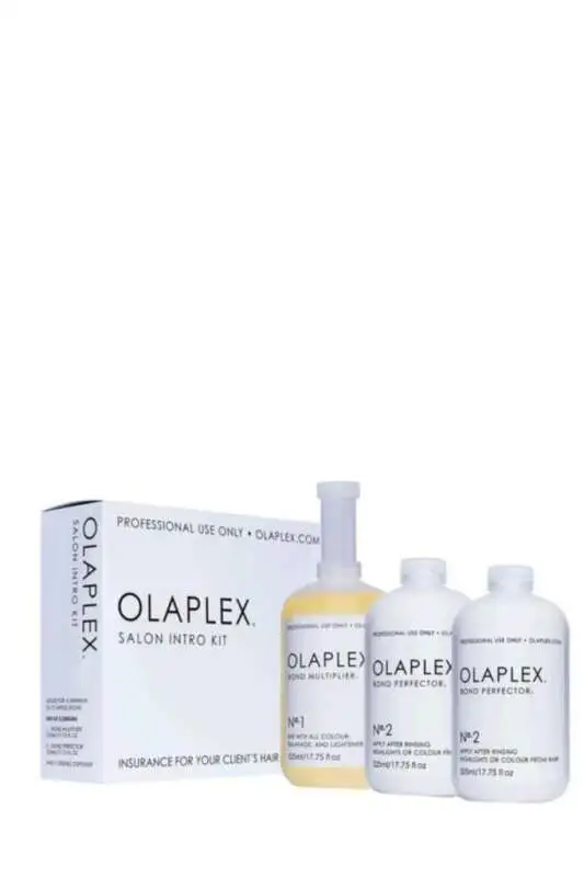 Olaplex Salon İntro Kit No:1 & No:2 - Profesyonel Bağ Çoğaltıcı ve Güçlendirici Set (525 ml x2) | Saç Onarım ve Kimyasal İşlem Koruma Kiti - 1