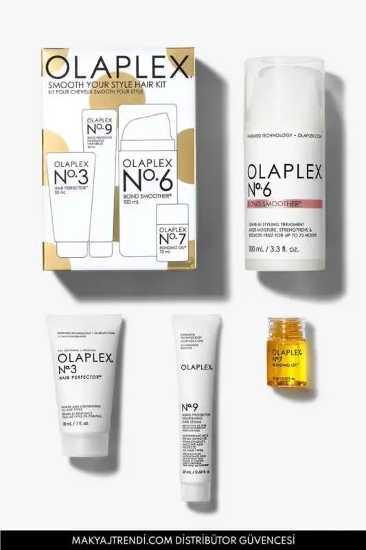 Olaplex Smooth Your Style Hair Düzleştirici Bakım Seti - 1