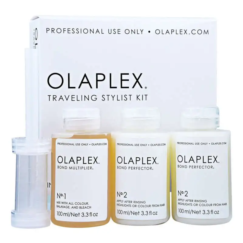Olaplex Traveling Stylist Kit No:1 & No:2 - Bağ Çoğaltıcı ve Güçlendirici Seyahat Seti (100 ml x 2) | Profesyonel Saç Onarım Kiti - 1