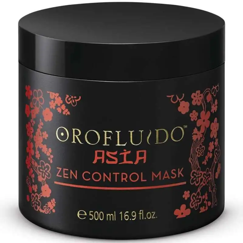 Orofluido Asia Zen Control Asi Saçlar İçin Düzleştirici ve Onarıcı Maske 500ml - 1