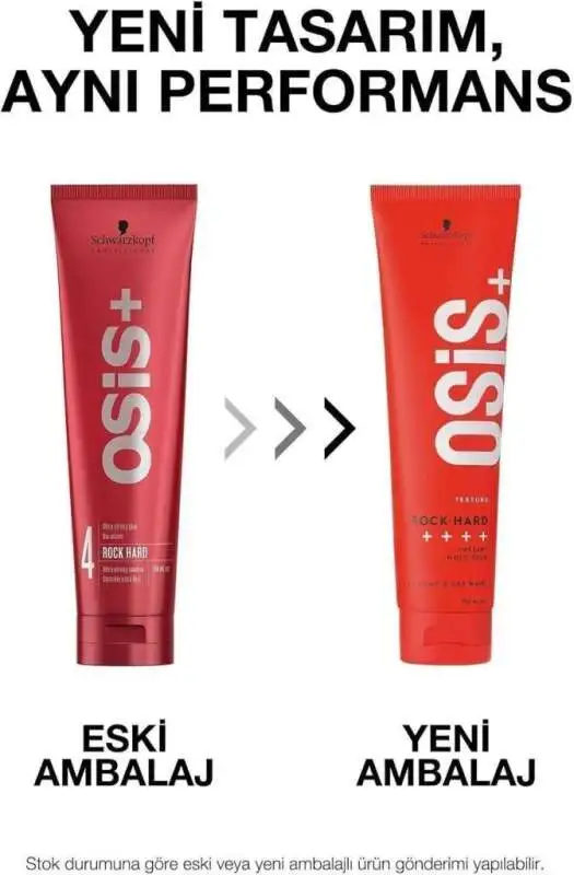 Osis Rock Hard Ultra Güçlü Şekillendirici Macun 150ml - 2