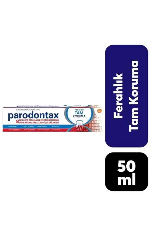 Parodontax Diş Macunu 50ml | Tam Koruma Ferah Nefes - 1