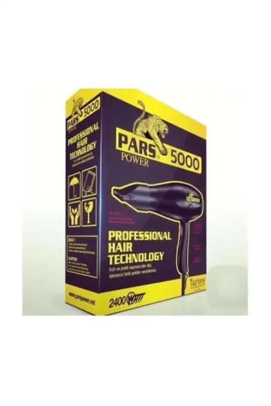 Pars 5000 2400W Fön Makinesi | Profesyonel Saç Kurutma Makinesi - 1