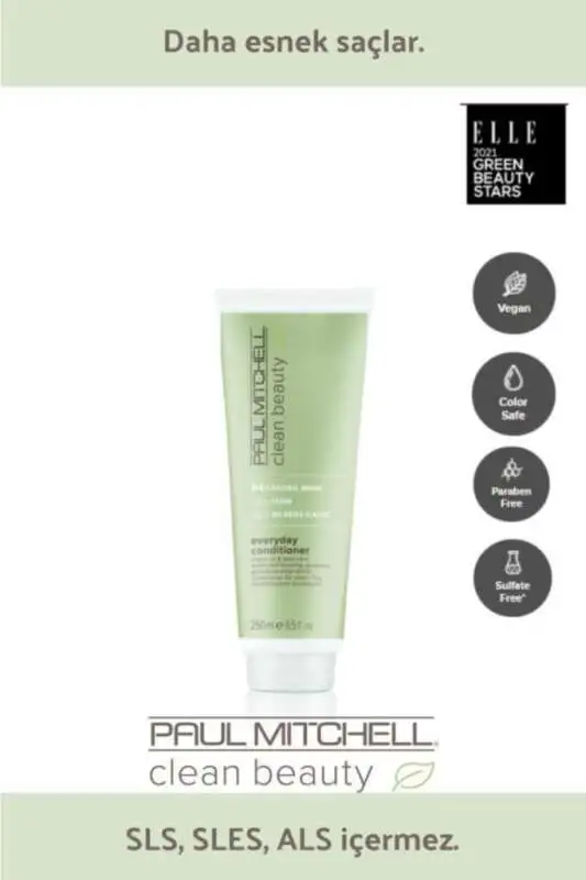 Paul Mitchell Clean Beauty Everyday Günlük Saç Bakım Kremi 250 ml | Günlük Kullanım İçin Saç Bakım Kremi - 1