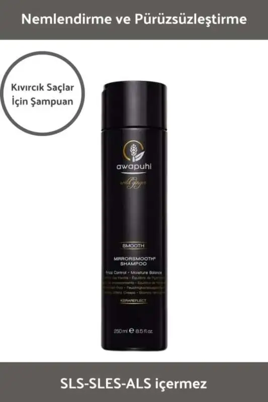 Paul Mitchell Awapuhi Wild Ginger Mirrorsmooth Şampuan 250 ml - 1