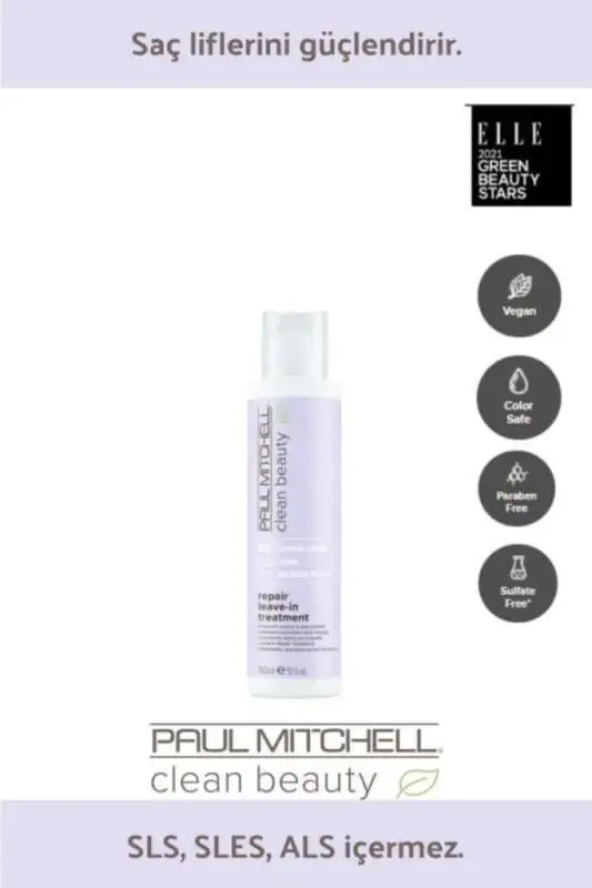 Paul Mitchell clean beauty repair DURULANMAYAN KREM 150 ML - 1