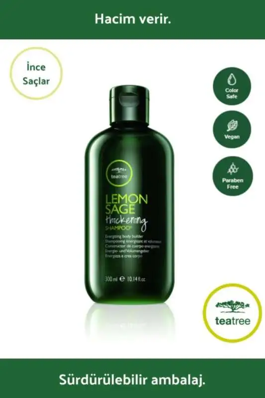 Paul Mitchell Lemon Sage Thickening Şampuan 300 ml - 1