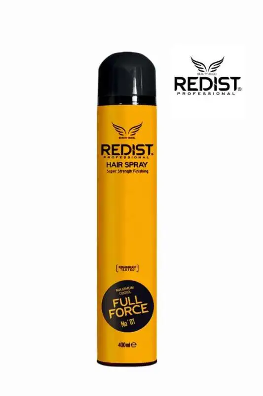 Redist Full Force Extra Sert Saç Spreyi 400ml | Güçlü Sabitleme ve Uzun Süreli Etki - 1