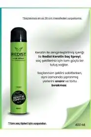 Redist Full Force Saç Spreyi 400ml | Tam Güç Keratinli - 3