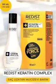 Redıst Keratin Saç Bakım Yağı 100ml | Saç Onarıcı ve Canlandırıcı Yağ - 1
