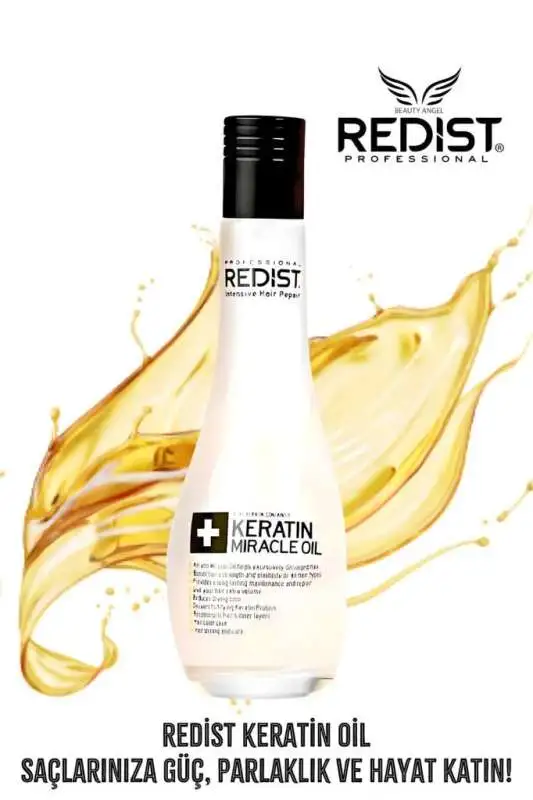Redıst Keratin Saç Bakım Yağı 100ml | Saç Onarıcı ve Canlandırıcı Yağ - 2