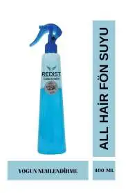 Redist Tüm Saçlar İçin Çift Fazlı Fön Suyu Mavi 400ml | Nemlendirici ve Koruyucu - Redist