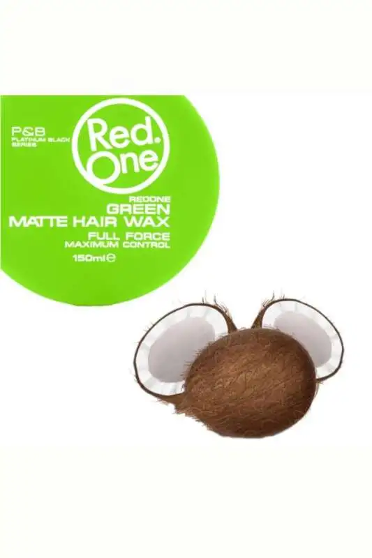 Redone Aqua Hair Wax Mat Yeşil 150ml | Mat ve Güçlü Saç Şekillendirici Wax - 6