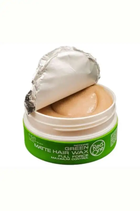 Redone Aqua Hair Wax Mat Yeşil 150ml | Mat ve Güçlü Saç Şekillendirici Wax - 3