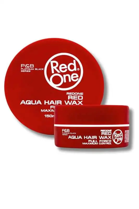 Redone Aqua Wax Kırmızı 150ml | Yüksek Tutucu Saç Şekillendirici Wax - 1