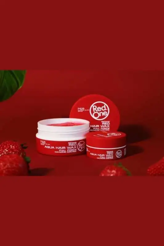 Redone Aqua Wax Kırmızı 150ml | Yüksek Tutucu Saç Şekillendirici Wax - 6