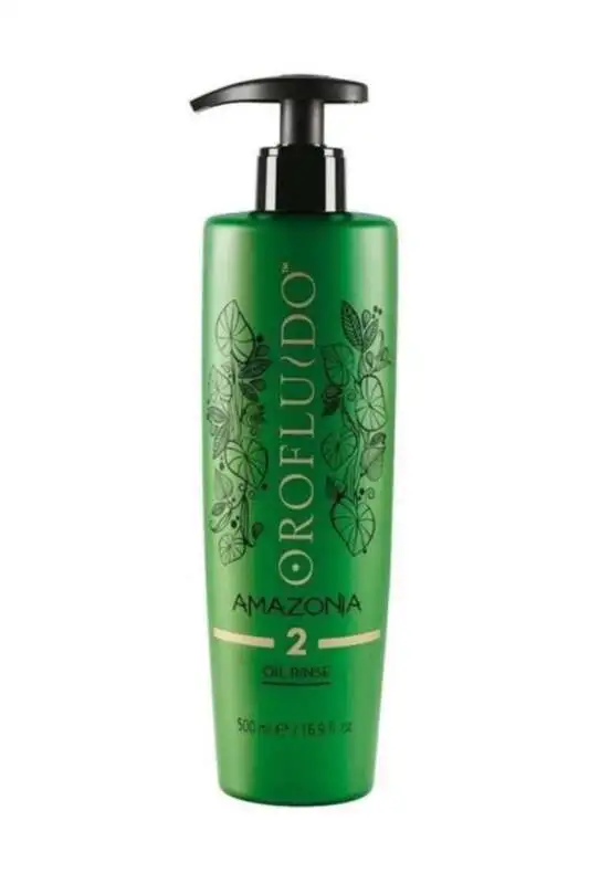Revlon Orofluido Amazonia Oil Rinse Yağ Arındırıcı Şampuan Step 2 500 Ml | Saçtaki Aşırı Yağ ve Kirleri Temizler, Saçın Hafif ve Canlı Olmasını Sağlar - 1