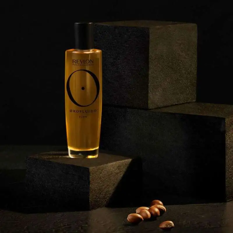 Revlon Orofluido Argan Elixir Pürüzsüzleştirici Bakım Yağı 100 ml | Saçları Besleyip Yumuşatan Argan Yağı İçeren Serum - 3