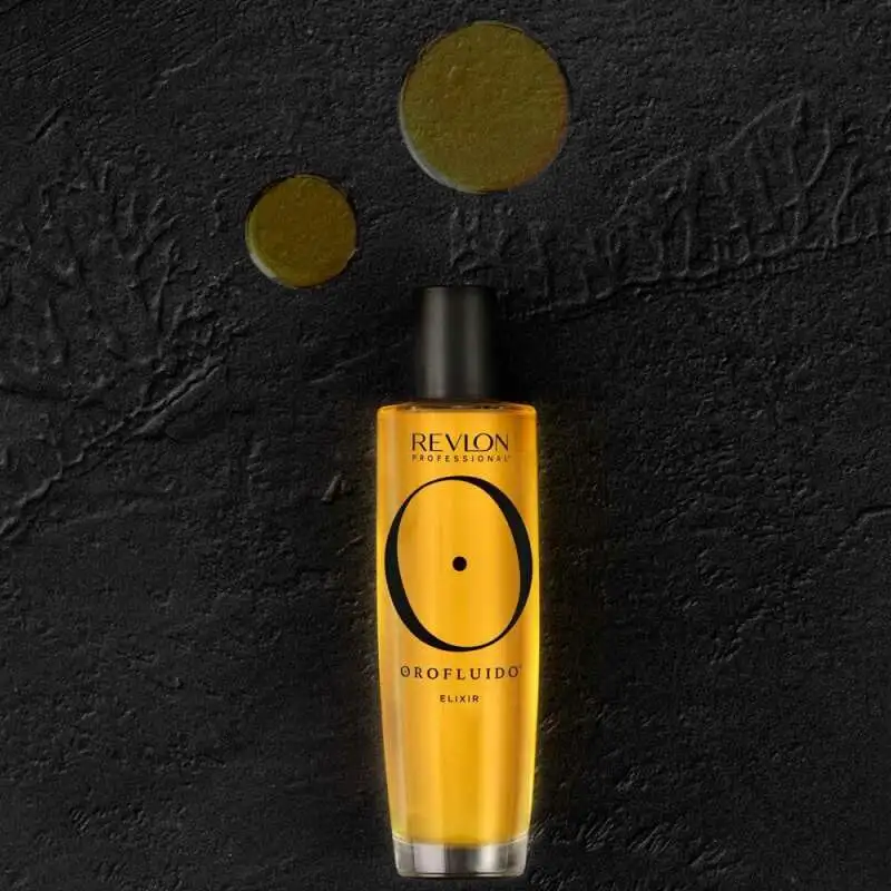 Revlon Orofluido Argan Elixir Pürüzsüzleştirici Bakım Yağı 100 ml | Saçları Besleyip Yumuşatan Argan Yağı İçeren Serum - 2