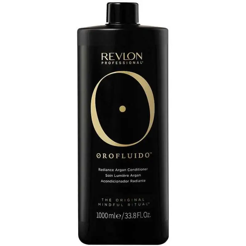 Revlon Orofluido Radiance Argan Özlü Saç Kremi 1000 ml | Besleyici ve Parlaklık Veren Argan Yağı İçerikli Saç Kremi - 1