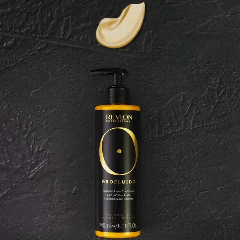 Revlon Orofluido Radiance Argan Özlü Saç Kremi 240 ml | Besleyici ve Parlaklık Veren Argan Yağlı Saç Kremi - 3