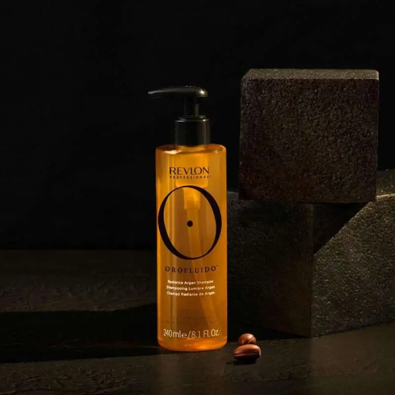 Revlon Orofluido Radiance Argan Özlü Şampuan 240 ml | Besleyici ve Parlaklık Veren Argan Yağlı Şampuan - 3
