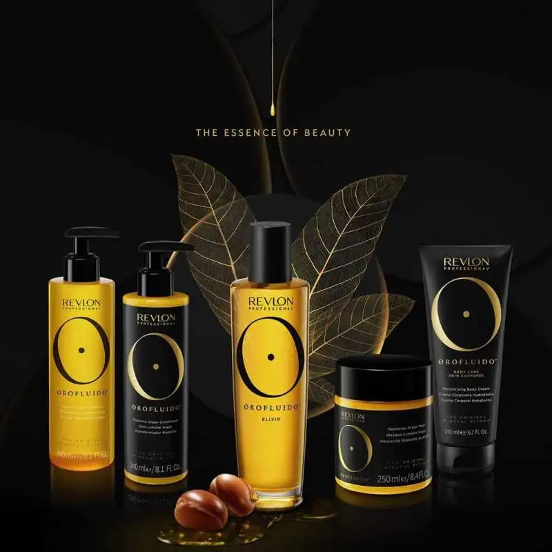 Revlon Orofluido Radiance Argan Özlü Şampuan 240 ml | Besleyici ve Parlaklık Veren Argan Yağlı Şampuan - 5