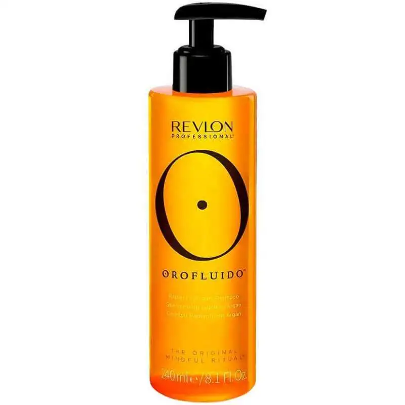 Revlon Orofluido Radiance Argan Özlü Şampuan 240 ml | Besleyici ve Parlaklık Veren Argan Yağlı Şampuan - 1