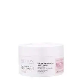 Revlon Restart Color Protective Renk Koruyucu Jel Maske 250 Ml | Boyalı Saçlar İçin Derinlemesine Nemlendirir, Renk Kaybını Engeller ve Parlaklık Sağlar - 1