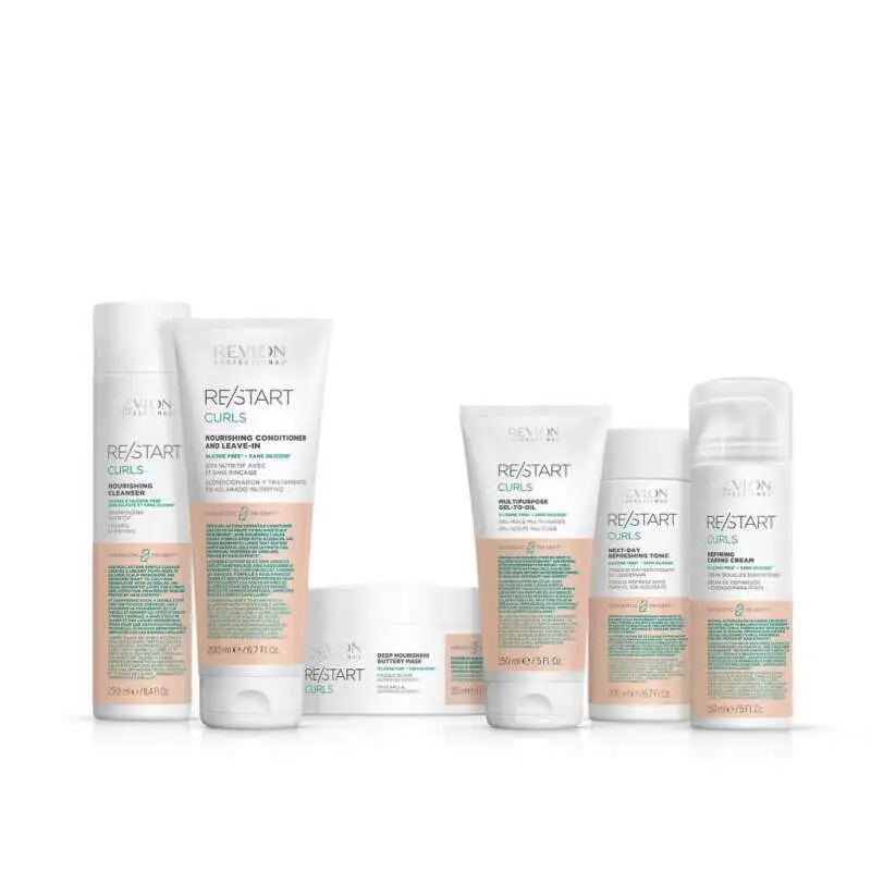 Revlon Restart Curls Nourishing Cleanser Dalgalı Ve Kıvırcık Saçlar İçin Besleyici Şampuan 250 Ml | Kıvırcık Saçları Nemlendirir ve Şekillendirir, Elektriklenmeyi Önler - 3