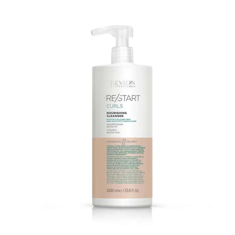 Revlon Restart Curls Nourishing Sülfat Ve Silikon İçermeyen Şampuan 1000 Ml - 1