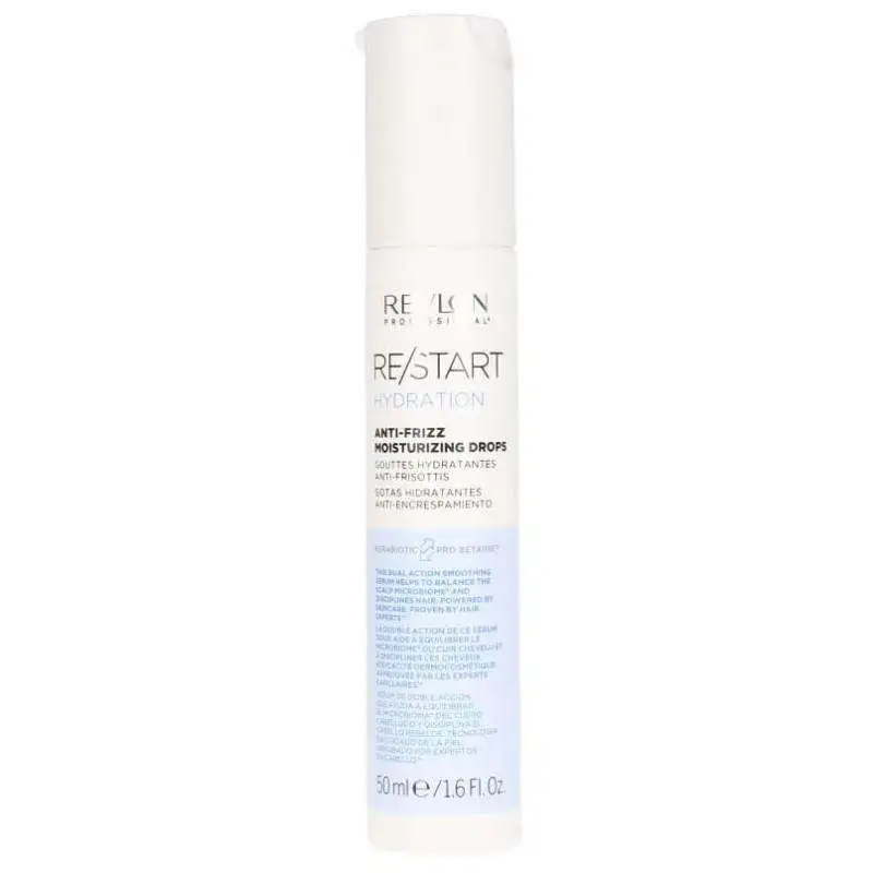 Revlon Restart Hydration Moisture Anti-Frizz Elektriklenmeyi Önleyen Nemlendirici Serum 50 Ml | Elektriklenen Saçlar İçin Yatıştırıcı ve Nemlendirici Bakım - 1